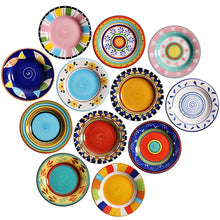 Load image into Gallery viewer, Artsy hipster plates in various colors