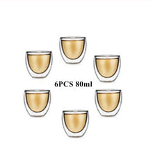 Load image into Gallery viewer, set of 6 double insulated shot glasses - FunkChez