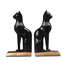 Load image into Gallery viewer, EGYPTIAN CAT BOOKENDS FunkChez