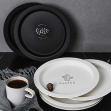 Load image into Gallery viewer, Moden Locus Plates Black and White