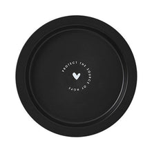 Load image into Gallery viewer, Modern Locus Black Designer Plate with Hope quote