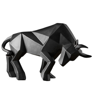 Bull Abstract Sculpture