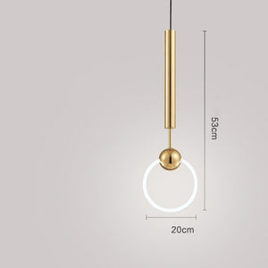prague pendant light with size specifications