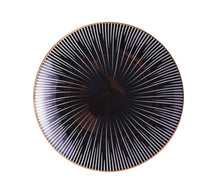 Load image into Gallery viewer, BLACK AND WHITE LINES SEPHORA PLATE- FUNKCHEZ