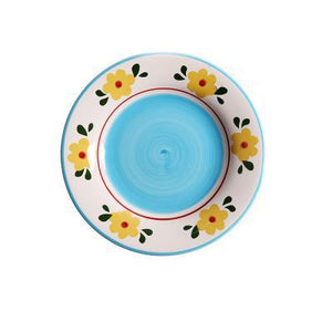 Artsy hipster plates in various colors