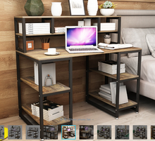 Load image into Gallery viewer, Computer Desk 47” with 2 x bookshelves. Only Ships to the United States