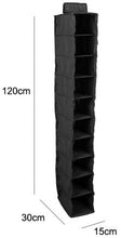 Load image into Gallery viewer, 10 Pockets Hanging Shoe Organizer for your Wardrobe