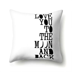 LOVE YOU TO THE MOON AND BACK THROW COVER 