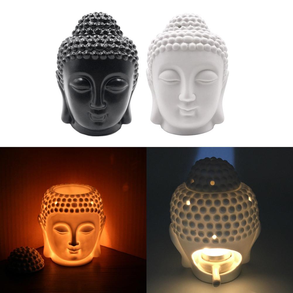 BUDDHA INCENSE BURNER IN BLACK AND WHITE - FUNKCHEZ