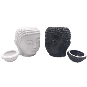 BUDDHA INCENSE BURNER IN BLACK AND WHITE - FUNKCHEZ
