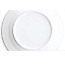 Load image into Gallery viewer, image of the back of a white ceramic plate 