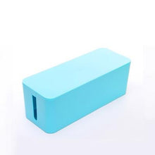 Load image into Gallery viewer, Blue Connexion box organizer for cables