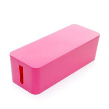 Load image into Gallery viewer, Pink Connexion box organizer for cables