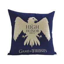 Load image into Gallery viewer, HIGH HONOR GAME OF THRONES CUSHION COVER 