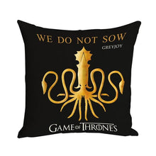 Load image into Gallery viewer, WE DO NOT SOW GAME OF THRONES CUSHION COVER