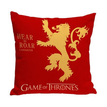 Load image into Gallery viewer, HEAR ME ROAR GAME OF THRONES THROW CUSHION COVER