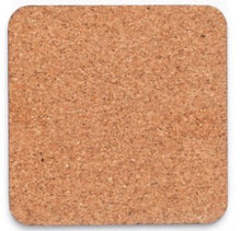 Load image into Gallery viewer, Masonite hardboard coaster with cork backing