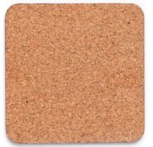 Load image into Gallery viewer, Masonite hardboard coaster with cork backing