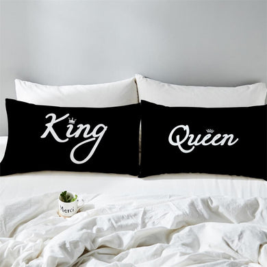 KING & QUEEN PILLOW COVERS FunkChez