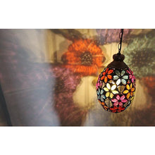 Load image into Gallery viewer, LIGHTINGALES MOROCCAN MULTICOLORED LAMP LIT  by FunkChez