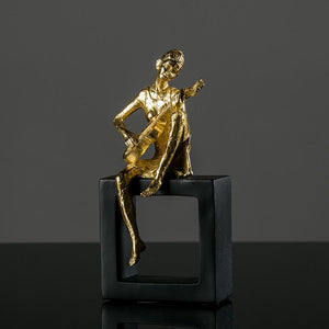 Gold plated MUSICIAN COLLECTOR PIECE FunkChez