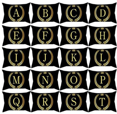 PERSONALIZED LETTER CUSHION COVERS FunkChez