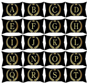 PERSONALIZED LETTER CUSHION COVERS FunkChez