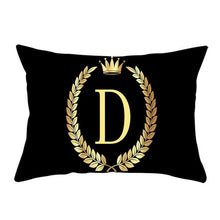 Load image into Gallery viewer, PERSONALIZED LETTER CUSHION COVERS FunkChez