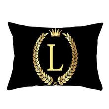 Load image into Gallery viewer, PERSONALIZED LETTER CUSHION COVERS FunkChez