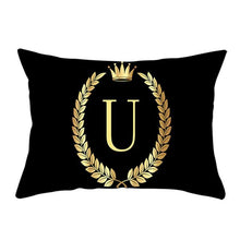 Load image into Gallery viewer, PERSONALIZED LETTER CUSHION COVERS FunkChez
