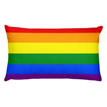 Load image into Gallery viewer, Pride rainbow colours premium pillow - FunkChez