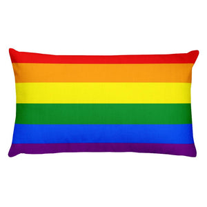 Pride rainbow colours premium pillow - FunkChez