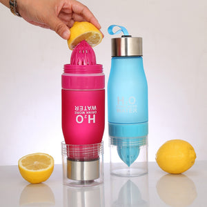 H2O Sports Water Bottle Juice Infuser 650ML