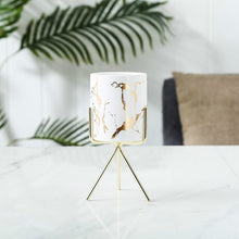 Load image into Gallery viewer, Nordic Gold Infused Porcelain Marble Planter