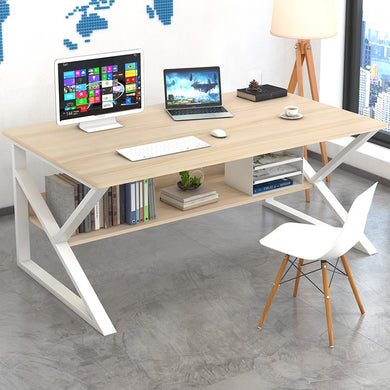 Bundaberg - Simple modern office desk or combination staff meeting desk 4-6 people