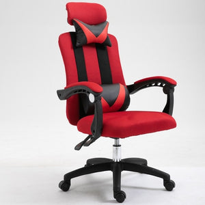 Computer chair, office chair, ergonomics, E-sports chair, reclining, foot lifting, rotating chair, mesh cloth staff chair