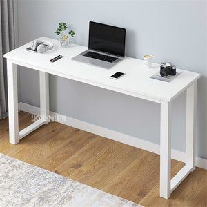 Modern Steel Frame Large Computer Desk for Home Office (Only ships to USA)