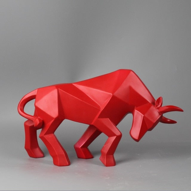 Bull Abstract Sculpture