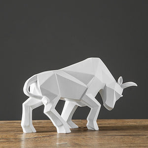 Bull Abstract Sculpture