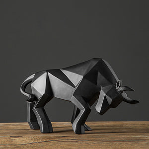 Bull Abstract Sculpture