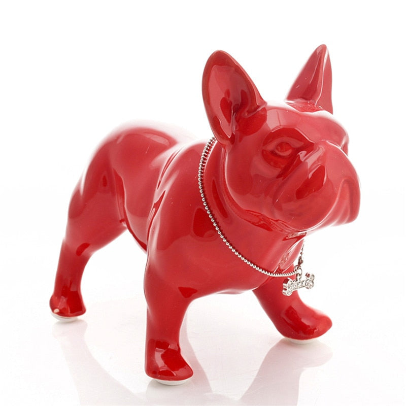 Nordic Modern Fashion Ceramic French Bulldog