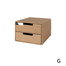 Load image into Gallery viewer, Desktop File Storage Finishing Box Multi-layer DIY File Office Drawer Holder Paper Organizer Desk Cabinet Cabinet Stationer F5K2