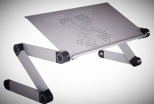 SUFEILE laptop stand MultiFunctional Folding Laptop Table Desk Bed Sofa Tray 360 rolling Adjustable Portable Notebook Desk SE20