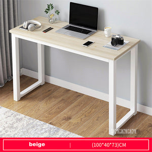 Modern Steel Frame Large Computer Desk for Home Office (Only ships to USA)