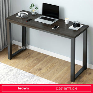 Modern Steel Frame Large Computer Desk for Home Office (Only ships to USA)