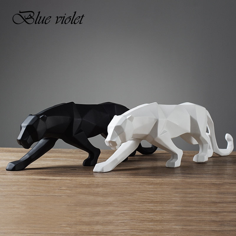 Scandinavian Modern Abstract Cheetah Sculpture