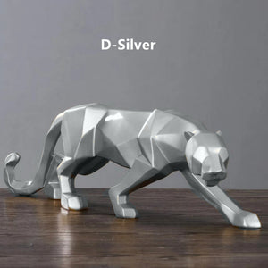 Scandinavian Modern Abstract Cheetah Sculpture