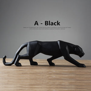 Scandinavian Modern Abstract Cheetah Sculpture