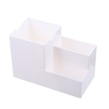 Load image into Gallery viewer, 1 PCS TV remote control plastic storage rack mobile phone holder washable home office storage box desktop pen holder organizer
