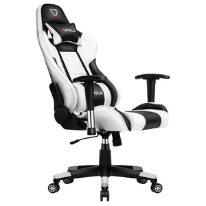 Furgle gaming chair white with ultra soft leather boss chair office chair furniture wcg game computer chair play free shipping